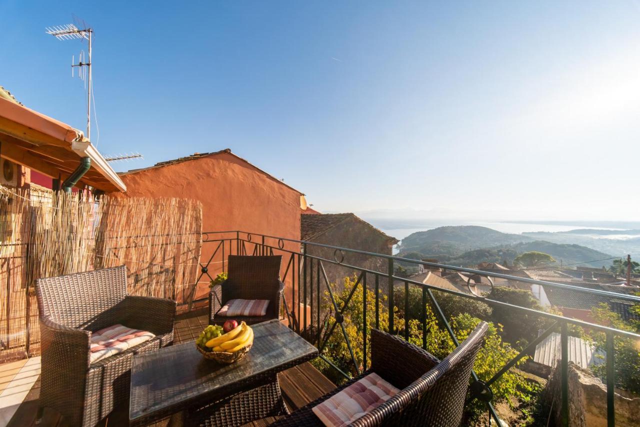 Balis Panorama Villa Chlomos Bagian luar foto