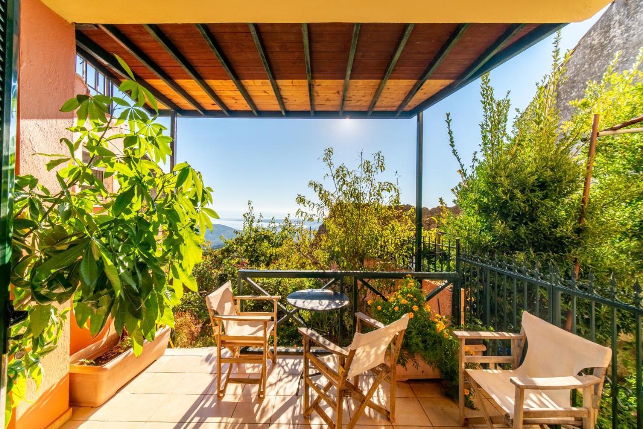 Balis Panorama Villa Chlomos Bagian luar foto